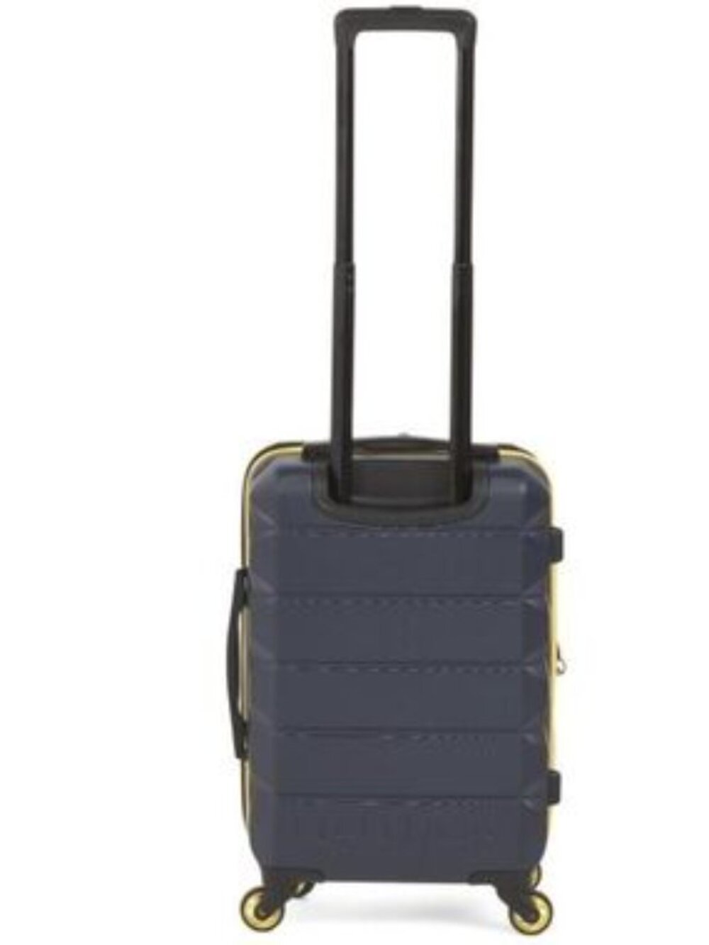 Nautica Navy Hardshell Carry-On with Yellow Trim - Picture 2 of 3